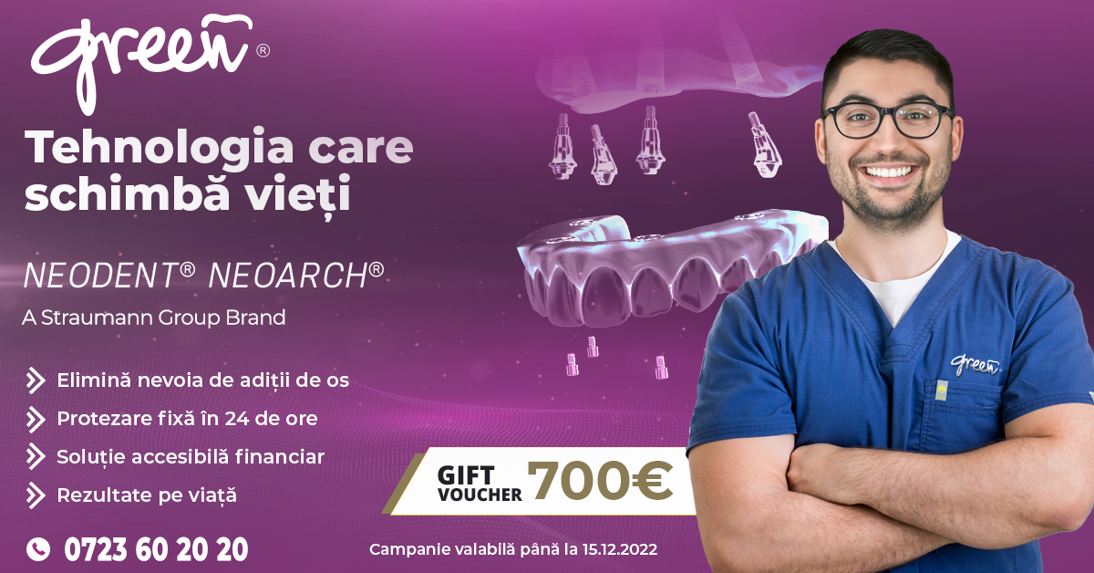 Neoarch Pack Sistem implanturi PREMIUM Green Dental